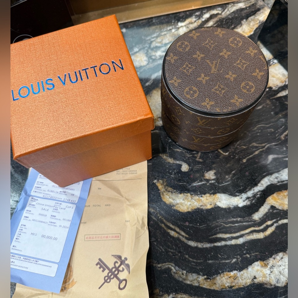 Genuine Louis Vuitton Jewelry organizer tray storage VIP rare exclusive w/mirror